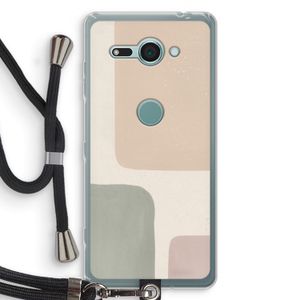 Geo #7: Sony Xperia XZ2 Compact Transparant Hoesje met koord