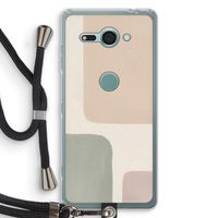 Geo #7: Sony Xperia XZ2 Compact Transparant Hoesje met koord