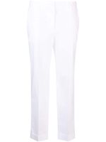 P.A.R.O.S.H. pantalon de tailleur à taille haute - Blanc - thumbnail