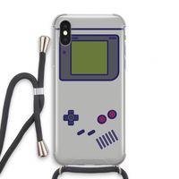 Game On: iPhone X Transparant Hoesje met koord