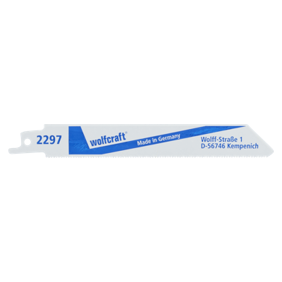 Wolfcraft Sabelzaagbladen | BiM | L150mm | 2 stuks - 2297000