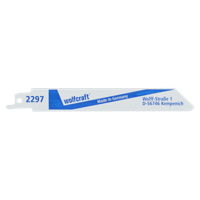 Wolfcraft Sabelzaagbladen | BiM | L150mm | 2 stuks - 2297000