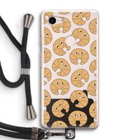 Croissant: Pixel 3 Transparant Hoesje met koord