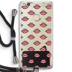 Lipjes: Huawei Ascend P10 Lite Transparant Hoesje met koord