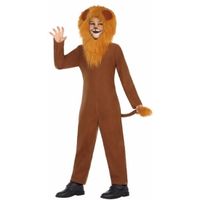Leeuw Leo kostuum voor kinderen 140 (10-12 jaar)  - - thumbnail