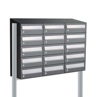 Allux Hive Set 3-Breed, 5-Hoog Met Dak Op Statief Antraciet - 40030065_3x5ds Allux Hive Set 3-Breed, 5-Hoog Met Dak Op Statief Antraciet - 40030065_3x5ds