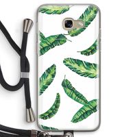 Lange bladeren: Samsung Galaxy A5 (2017) Transparant Hoesje met koord