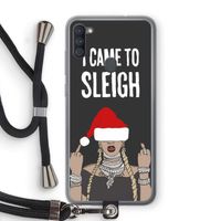 Came To Sleigh: Samsung Galaxy A11 Transparant Hoesje met koord