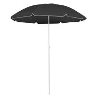 VidaXL Parasol met stalen paal 180 cm antracietkleurig - thumbnail