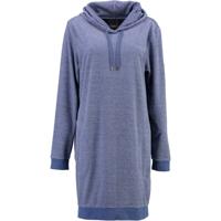 Cawö Cawö Dames Lange Hoodie 818 Denim XS