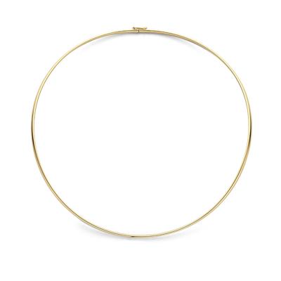 14K Geelgouden Spangcollier - 40 cm Lengte, 2.8 mm Schakelbreedte