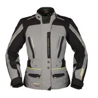 MODEKA Viper LT Lady Jacket, Textiel motorjas dames, Grijs-Zwart - thumbnail