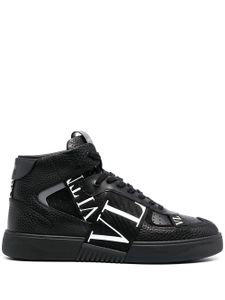 Valentino Garavani baskets mi-montantes VL7N en cuir - Noir