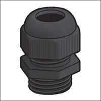 Niko New Hydro wartel M20 zwart IP55 1,5mm