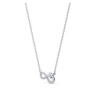 Swarovski 5520576 Ketting Infinity zilverkleurig 38-43 cm