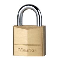 Masterlock 20mm - 11mm steel shackle, 4mm diam. - 3-pin cylinder - 120EURD - thumbnail