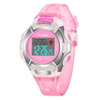 SYNOKE 99329 waterdicht lichtgevende sport elektronische horloge voor kinderen (roze)