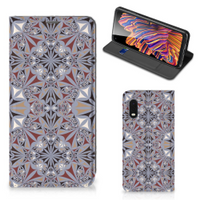 Samsung Xcover Pro Standcase Flower Tiles - thumbnail