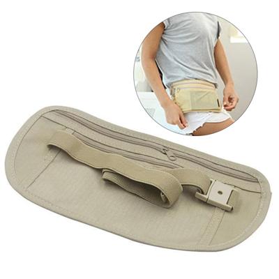 5 STÜCK multifunctionele buiten taille riem tas reizen anti-diefstal onzichtbare telefoon (Khaki)