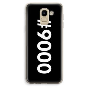 #9000: Samsung Galaxy J6 (2018) Transparant Hoesje