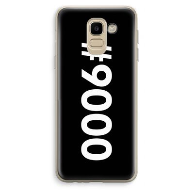 #9000: Samsung Galaxy J6 (2018) Transparant Hoesje