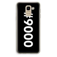 #9000: Samsung Galaxy J6 (2018) Transparant Hoesje #9000: Samsung Galaxy J6 (2018) Transparant Hoesje