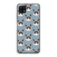 It's a Purrr Case: Samsung Galaxy A22 5G Transparant Hoesje