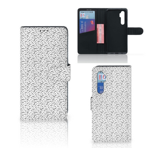 Xiaomi Mi Note 10 Lite Telefoon Hoesje Stripes Dots