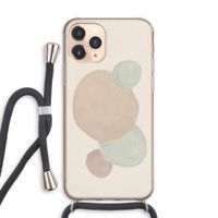 Geo #9: iPhone 11 Pro Max Transparant Hoesje met koord