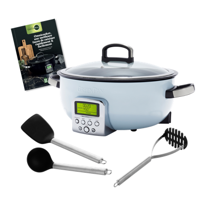 Elektrische wok Blue Haze set (Frans)