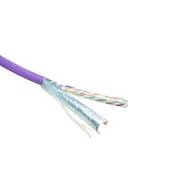 ACT FS6013 CAT6 F/UTP Massieve Installatiekabel | LSZH, CPR euroklasse ECA | 24AWG | Violet | 305 meter