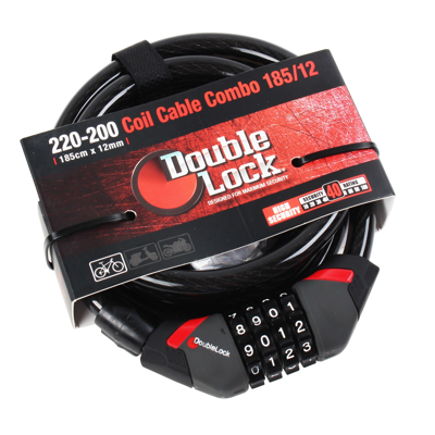 DoubleLock Coil Cable Combo | 185/12 - 35090073