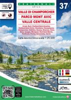 Wandelkaart 37 Valle di Champorcher | Fraternali Editore Wandelkaart 37 Valle di Champorcher | Fraternali Editore