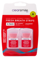 ClearSmile Fresh Breath Strips Strawberry