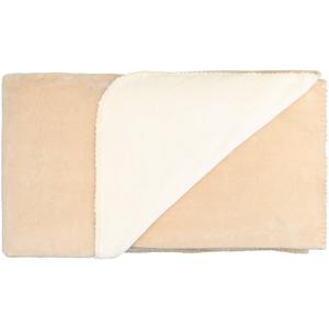 Blokker plaid Andrea - 200x240cm - creme/beige