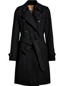 Burberry trench Kensington Heritage mi-long - Noir