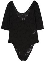 Ba&Sh body Lulu en dentelle - Noir