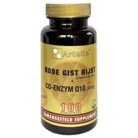 Artelle Rode Gist Rijst + Co-Enzym Q10 100Capsules