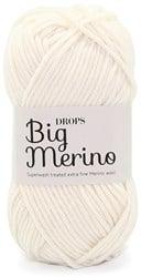 Drops Big Merino Uni Colour 01 Off-white