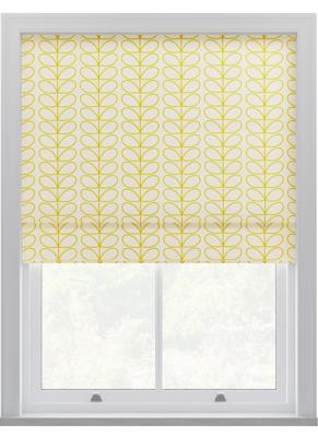 Orla Kiely - Vouwgordijnen - Lineaire Stengel Paardebloem op Room