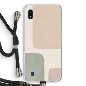 Geo #7: Samsung Galaxy A10 Transparant Hoesje met koord