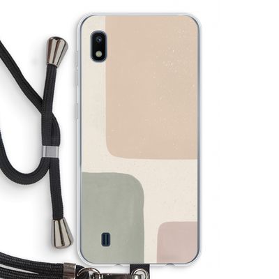 Geo #7: Samsung Galaxy A10 Transparant Hoesje met koord