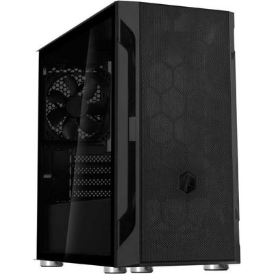SilverStone SST-FAH1MB-G midi tower behuizing