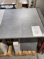 Restpartij Vloertegel Belgium Concrete Grafite 60x60 rett