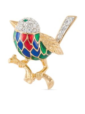 Susan Caplan Vintage broche Attwood & Sawyer (années 1980) - Or