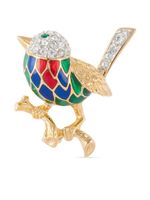 Susan Caplan Vintage broche Attwood & Sawyer (années 1980) - Or