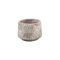PTMD Bloempot Diesel Grijs Rond Ø12cm