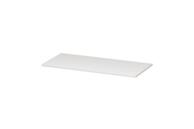 Afdekplaat INK t.b.v. onderkast gelakt 100 cm x 45 cm x 2 cm Hoogglans wit 1240262