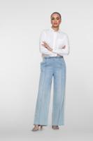 Geisha Trackpants Jogdenim 61051-10 Regular Fit 830 Bleached Denim