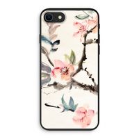 Japanse bloemen: iPhone SE 2020 Biologisch afbreekbaar hoesje